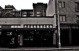 Image Credit: Original Starbucks Black And White by Benjamin Yeager